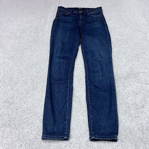 J Brand Jeans Women’s Blue Capri Skinny Pockets Size 25 - Picture 1 of 14
